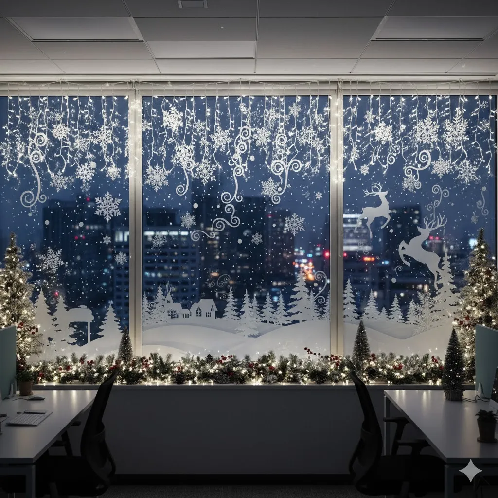 Window Decor for a Winter Vibe