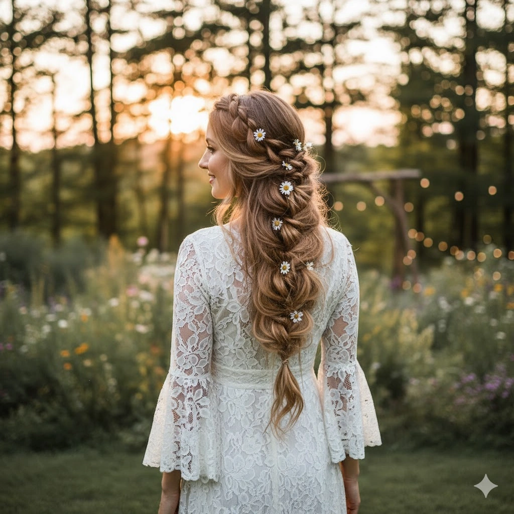 Fairytale Side Braid Hairstyles