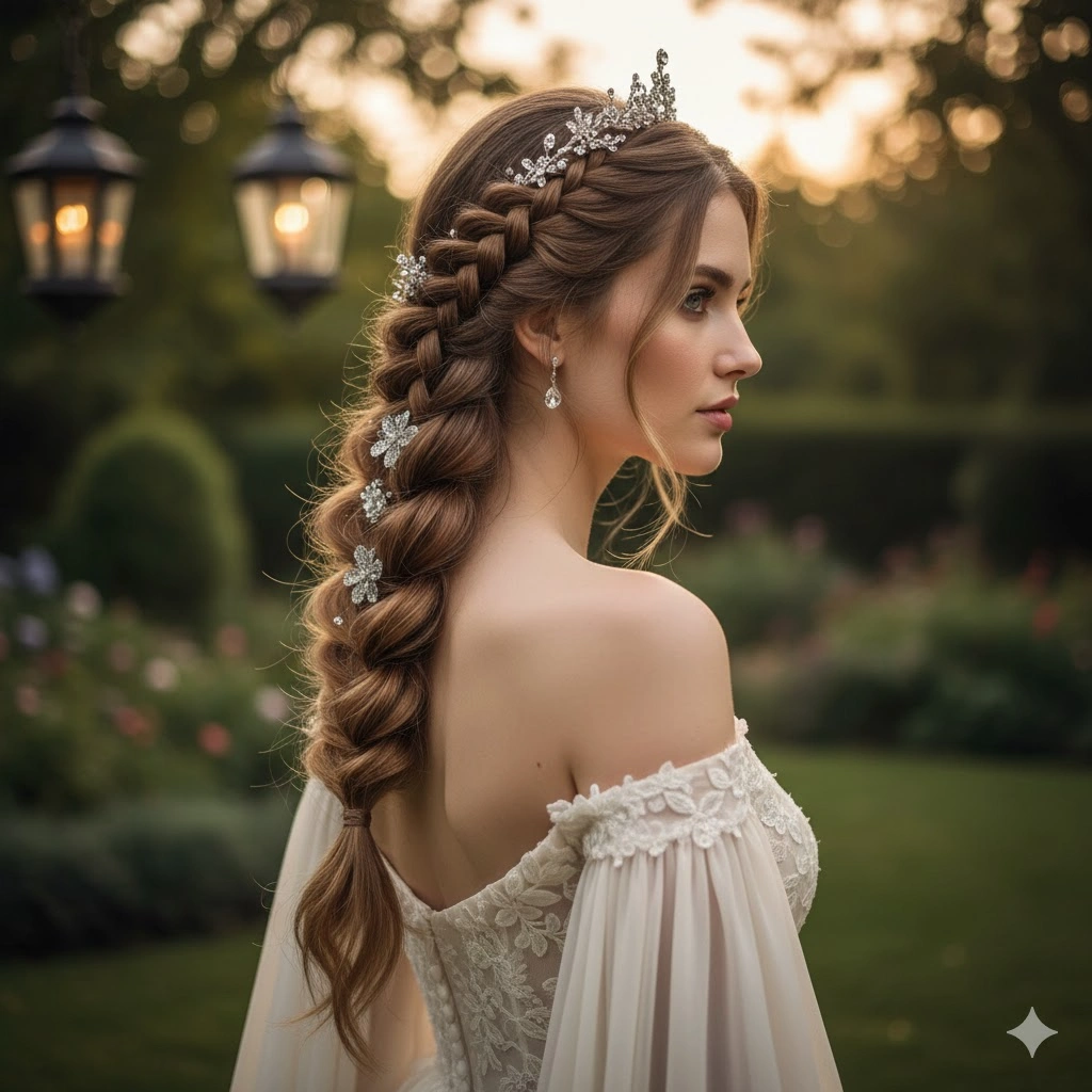 Fairytale Side Braid Hairstyles