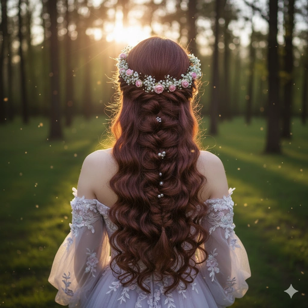 Fairytale Side Braid Hairstyles
