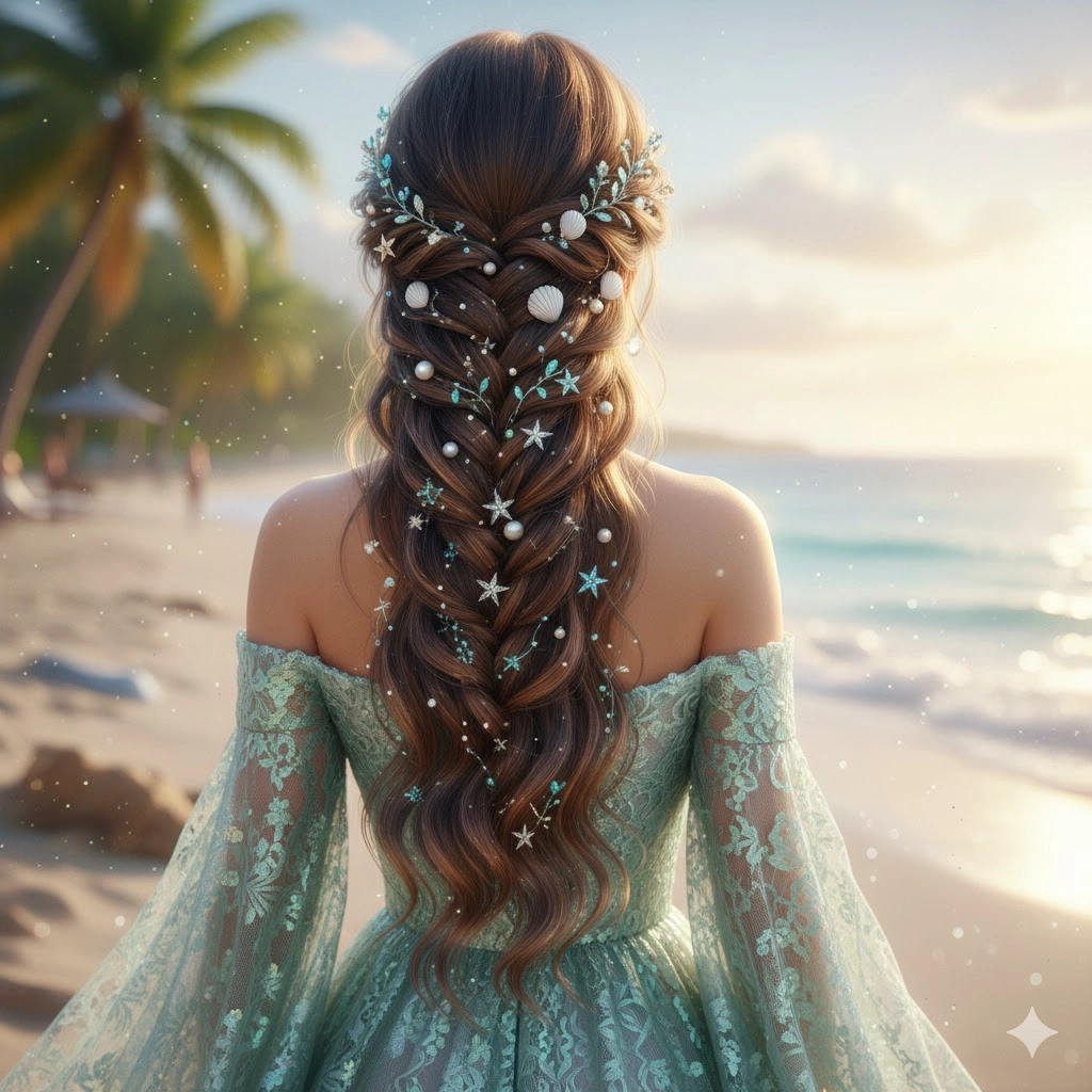 Fairytale Side Braid Hairstyles