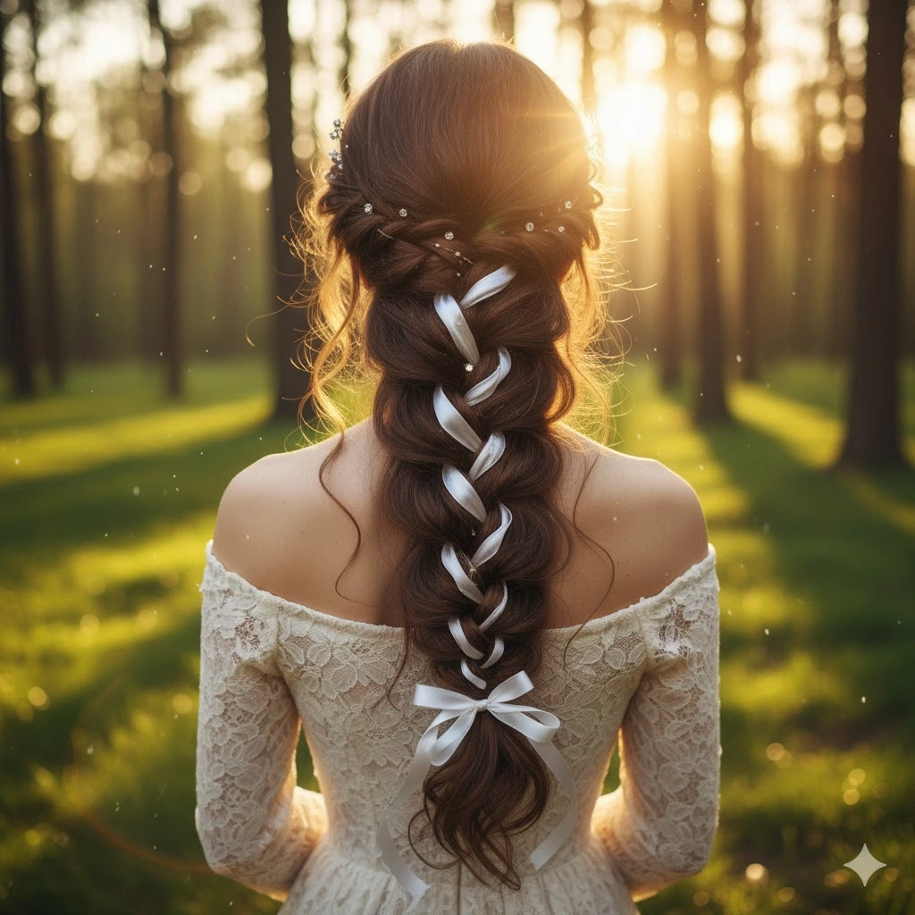 Fairytale Side Braid Hairstyles