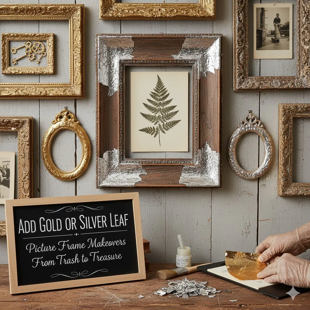 Add Gold or Silver Leaf