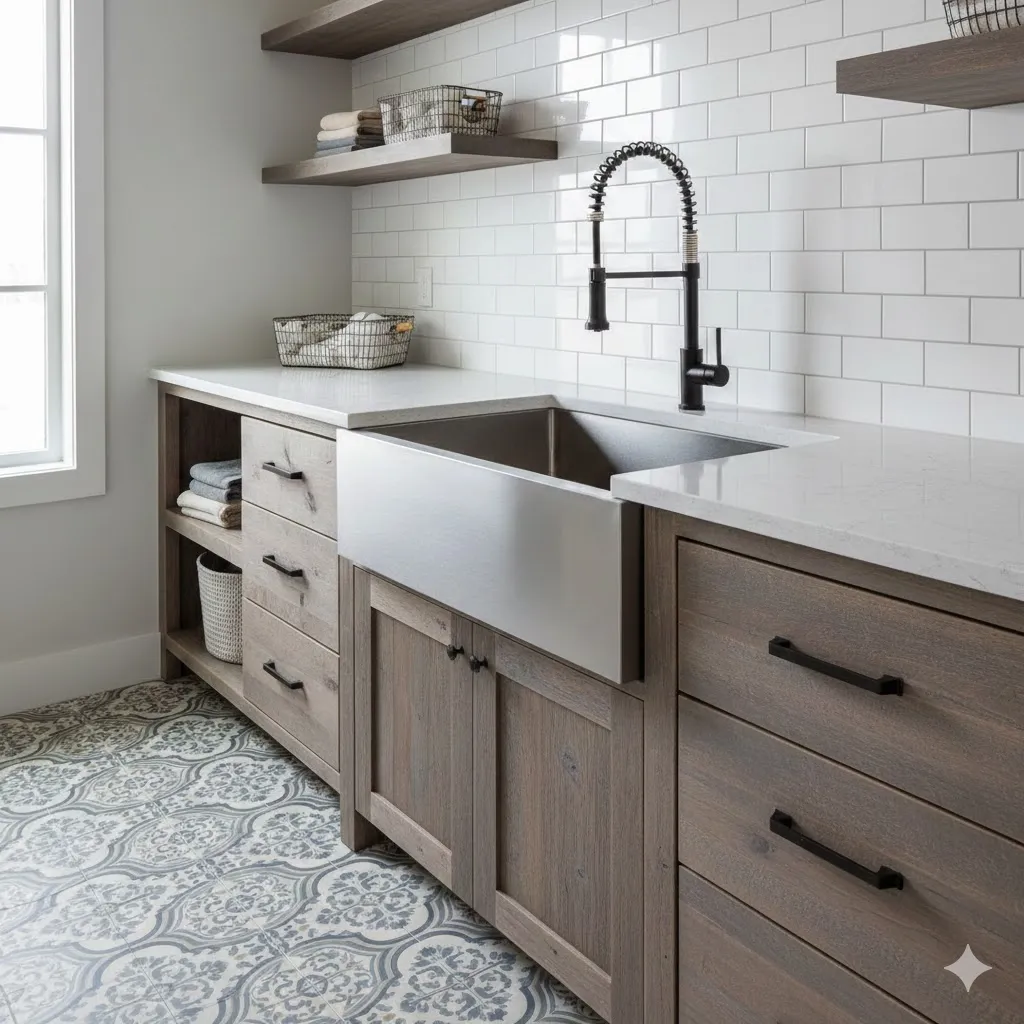 Add a Deep Utility Sink for Heavy-Duty Tasks