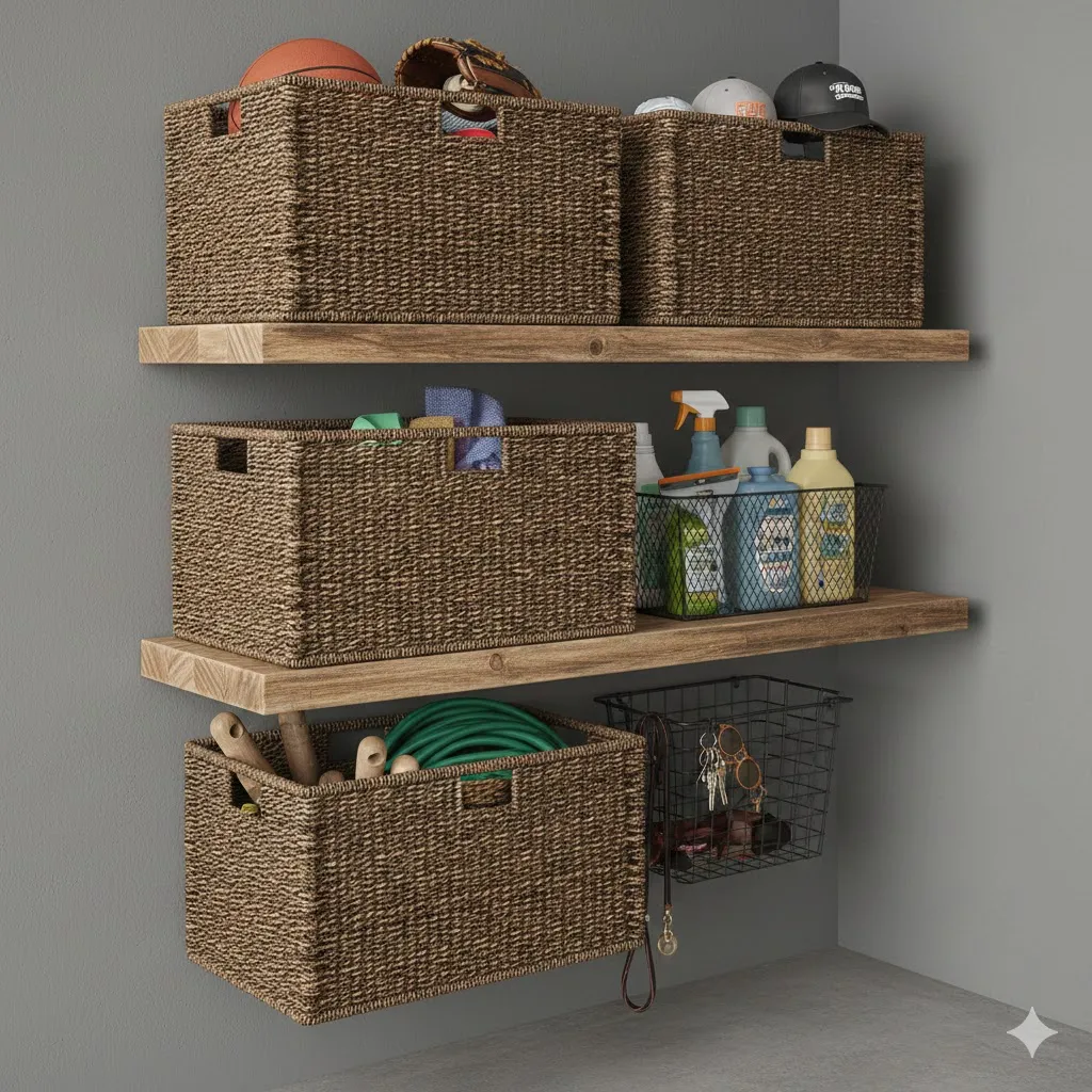 Baskets for Quick Organization