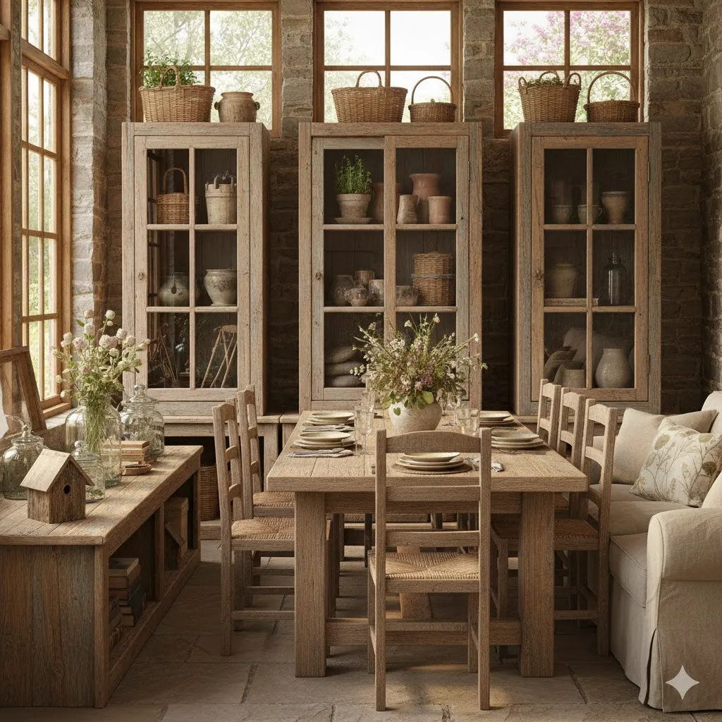 Big Wooden Dining Table