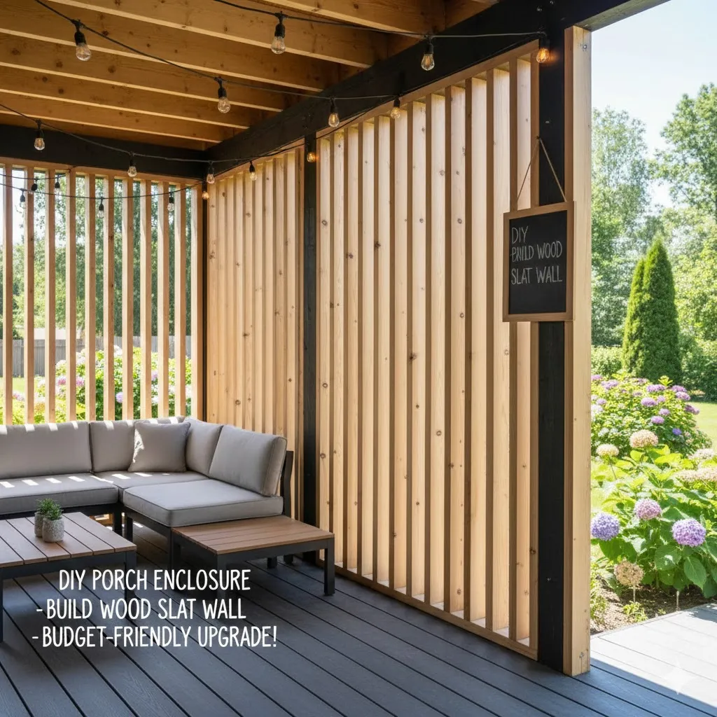 Build a Low-Cost Wood Slat Wall