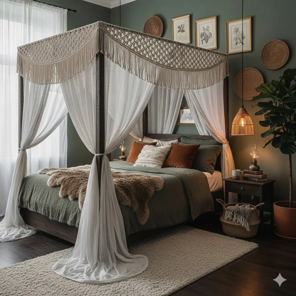 Canopy or Draped Beds
