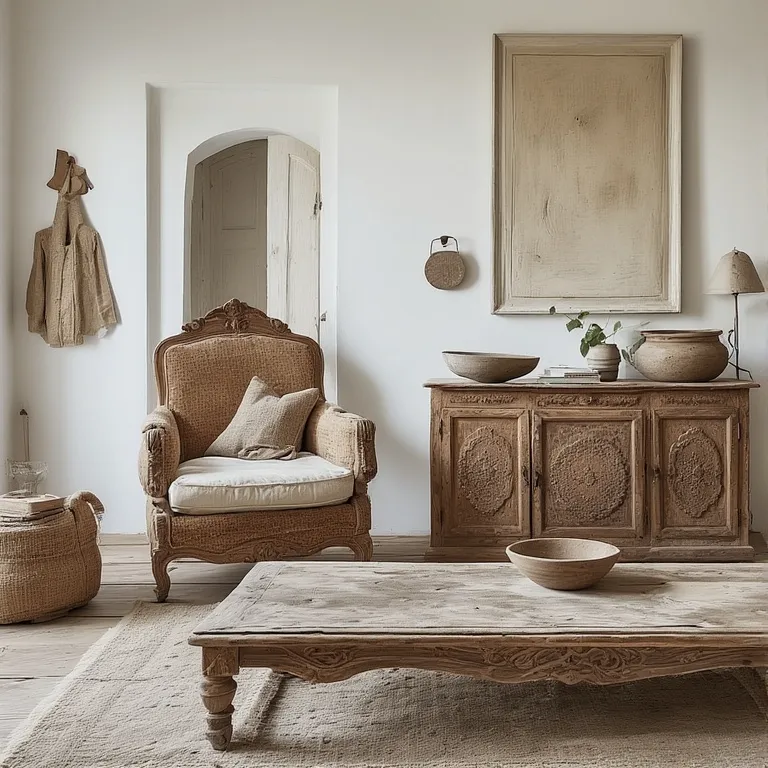 Vintage Aesthetic Living Room