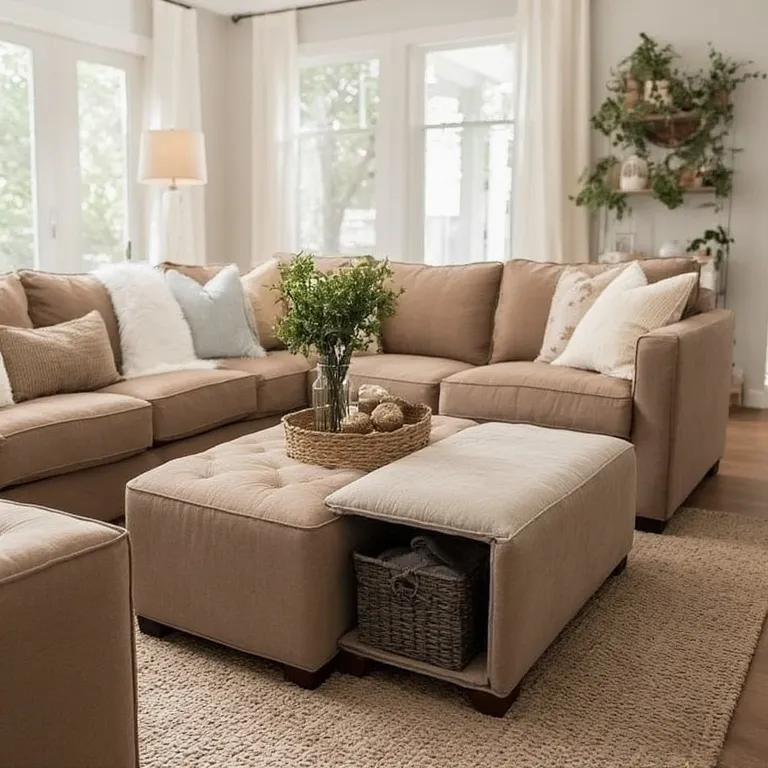 Compact Sectional Living Room