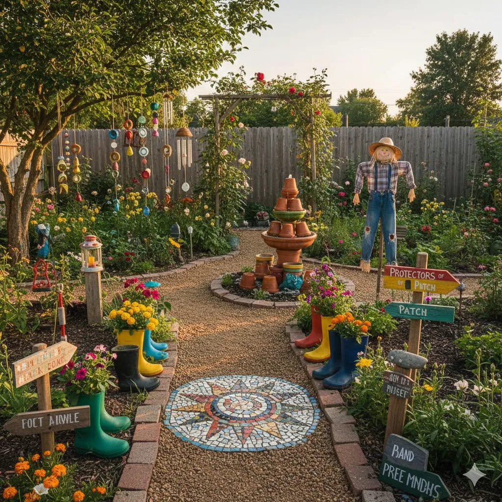 DIY Garden Decor to Transform Your Outdoor Space on a Budget