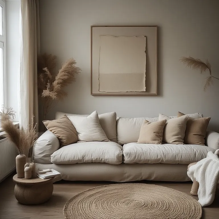 Scandinavian Aesthetic Living Room