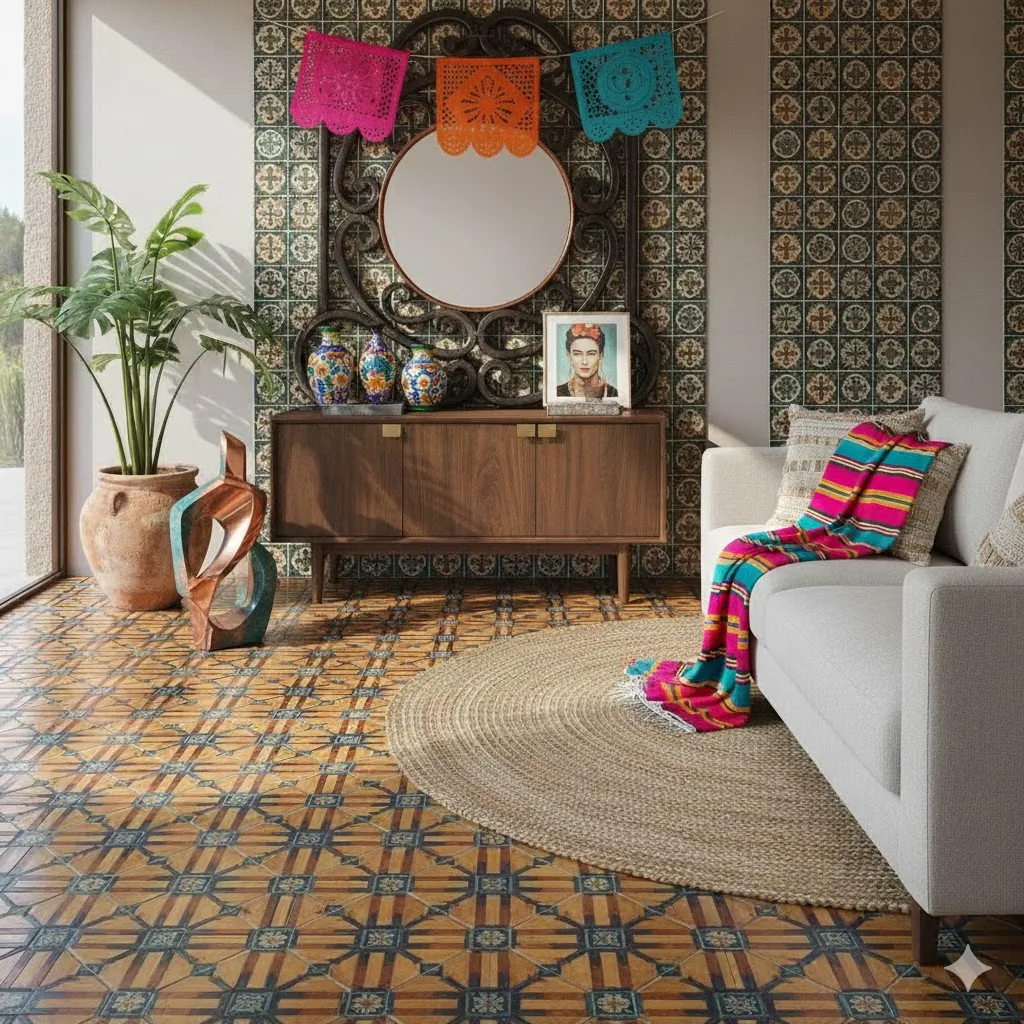 Hang Statement Mirrors with Iron Frames