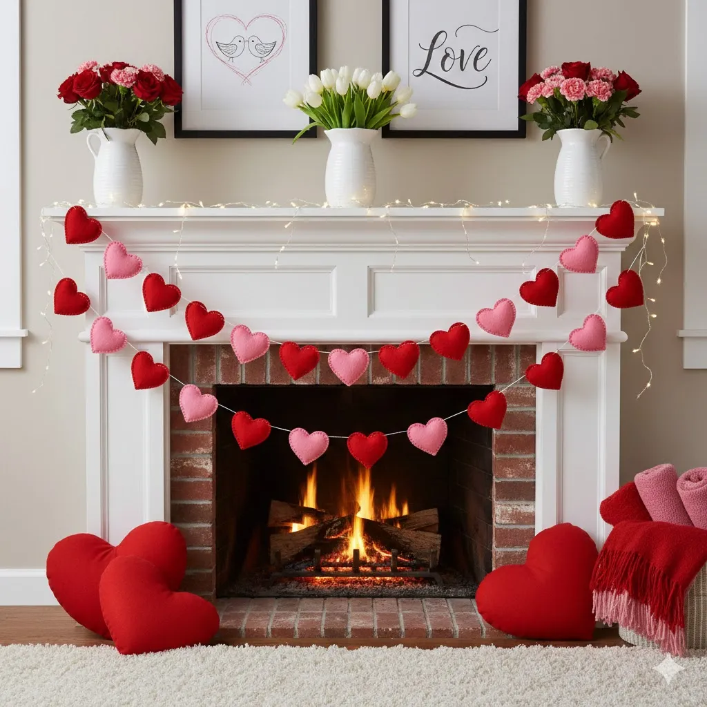 Hang a Heart Garland