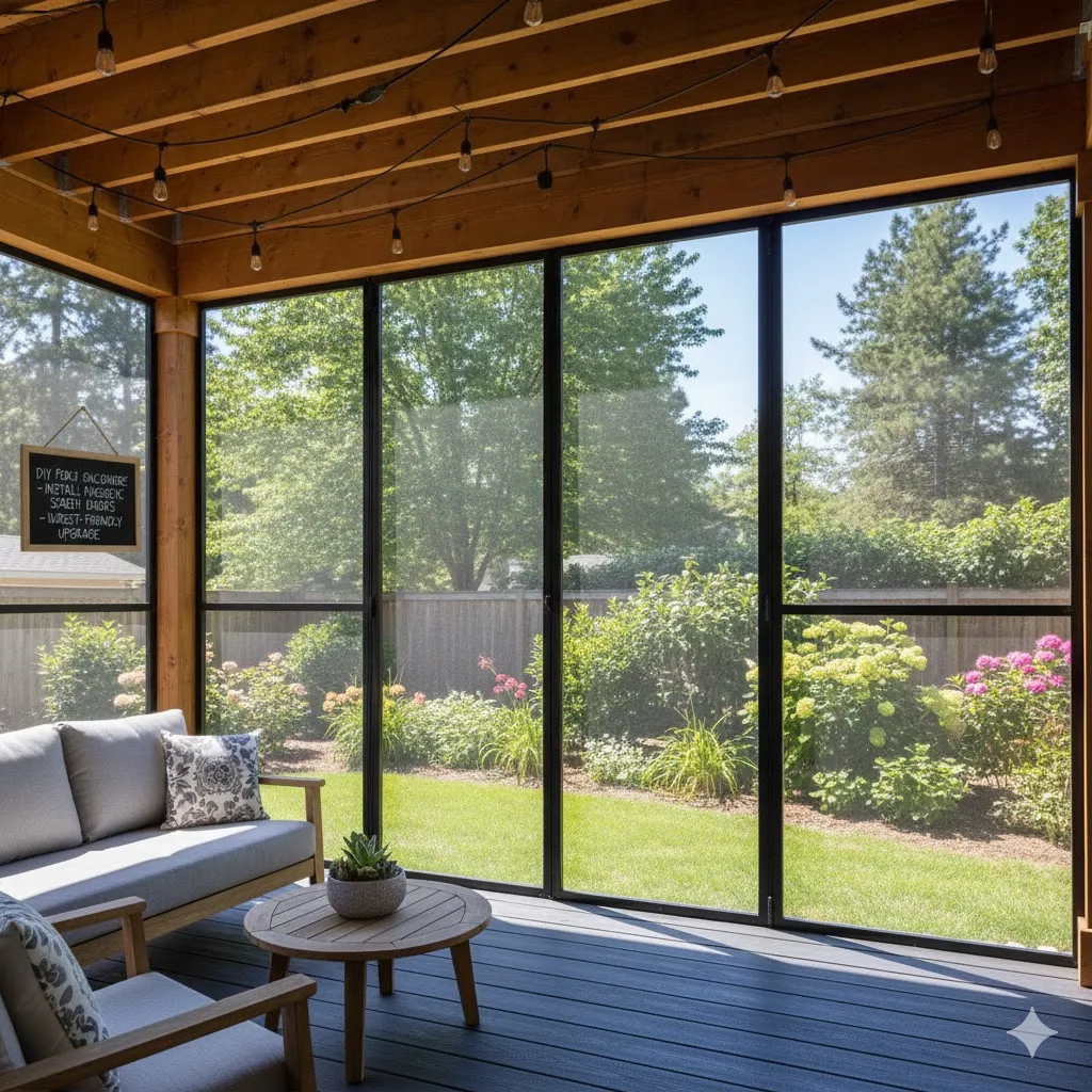 Install Magnetic Screen Doors