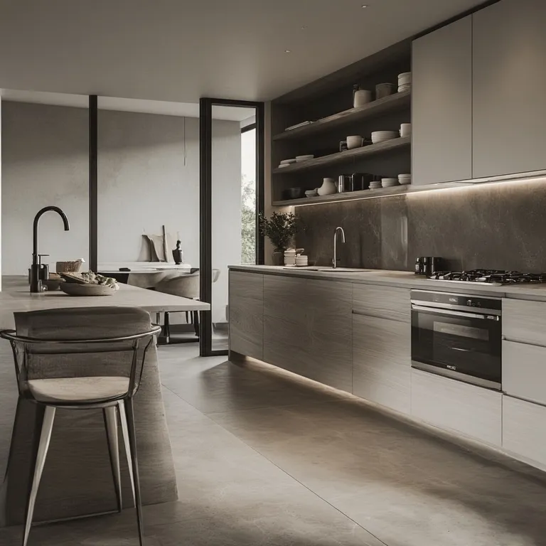 Stunning Modern Minimalist Kitchen