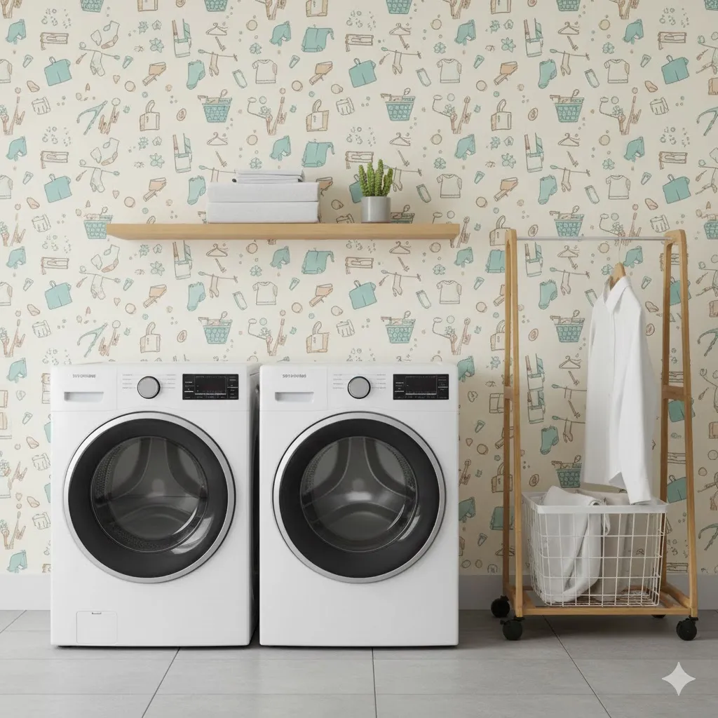 Laundry-Themed Prints