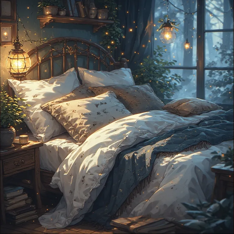 Warm Winter Bedroom