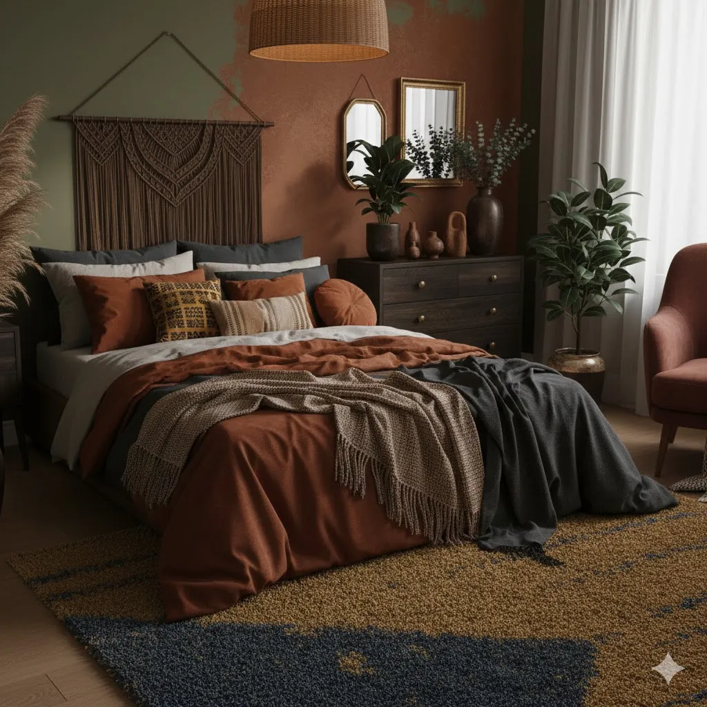 Layered Bedding for Cozy Comfort