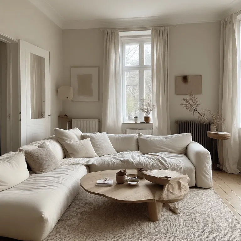 Scandinavian Aesthetic Living Room