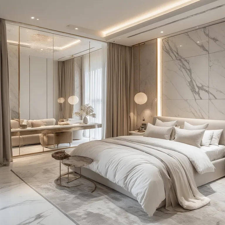 Trending Marble Bedroom