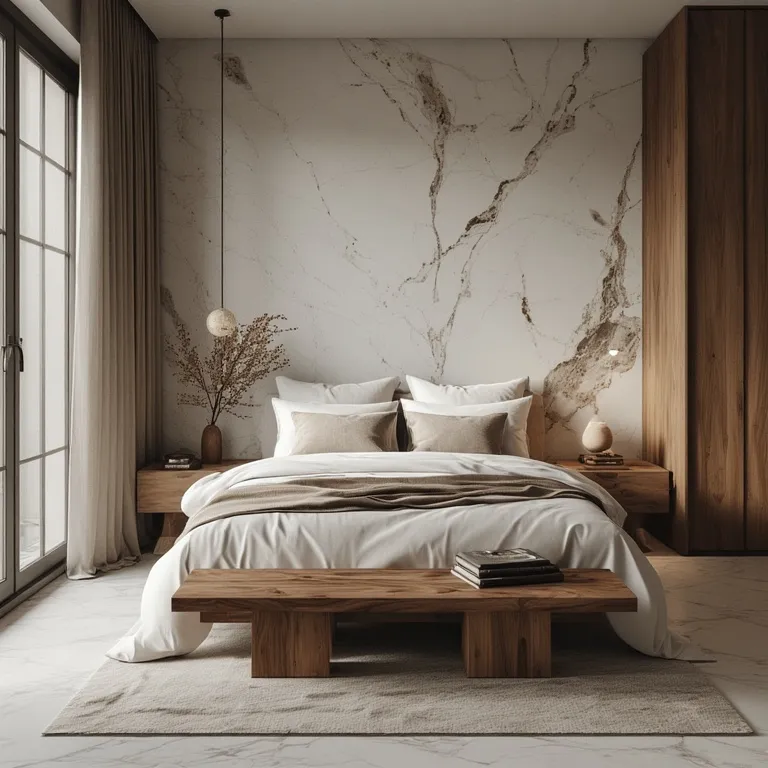 Trending Marble Bedroom