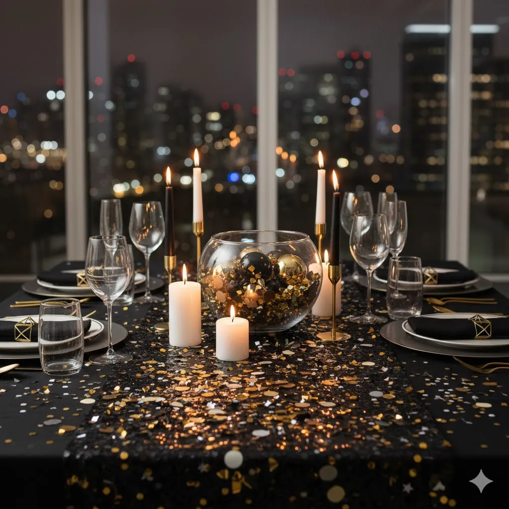 Modern Confetti Styling