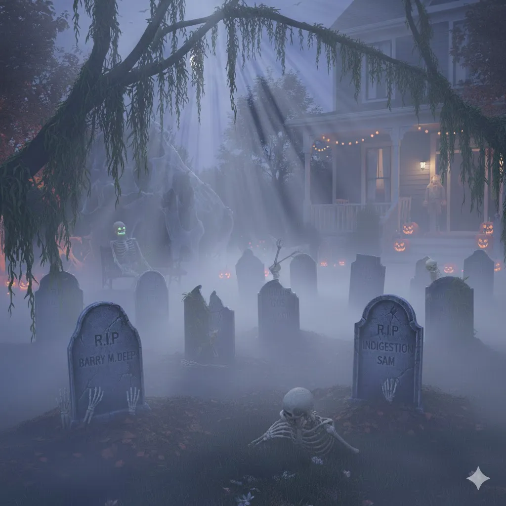 Place Skeletons Emerging from the Ground