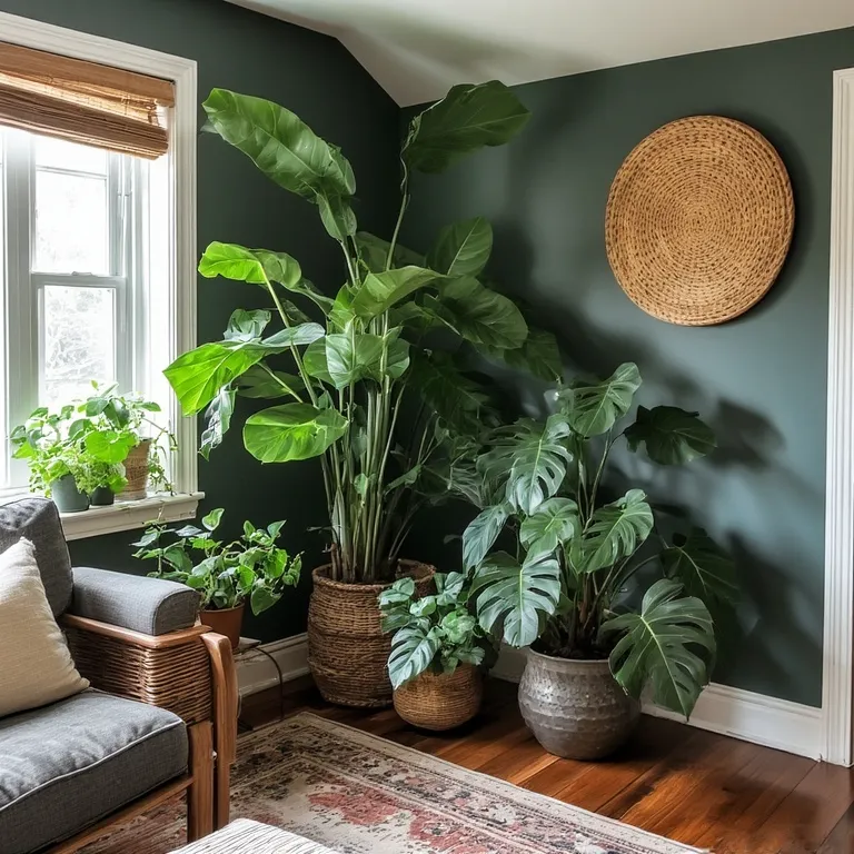 Bold Dark Aesthetic Living Room