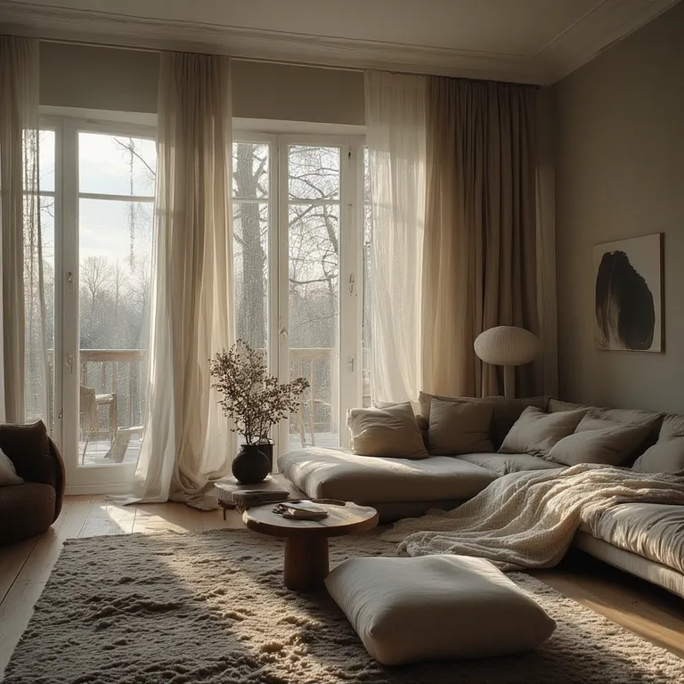 Scandinavian Aesthetic Living Room