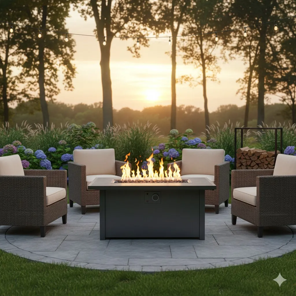 Propane Fire Pit for Easy Use