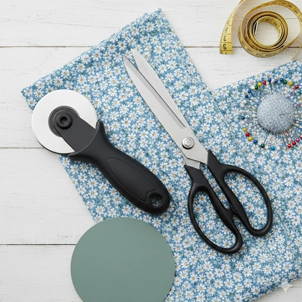 Rotary Cutter and Fabric Scissors