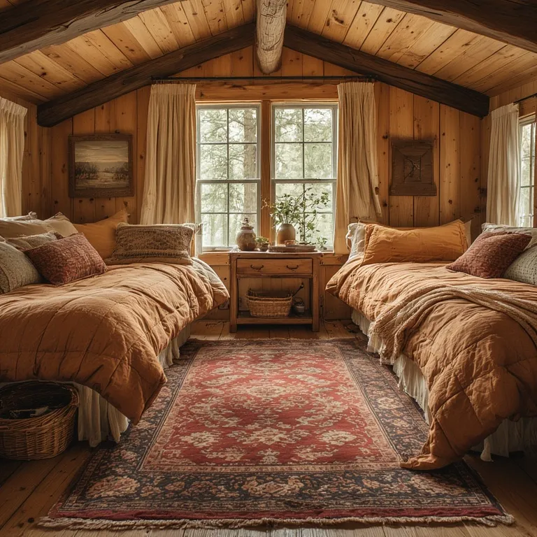Symmetrical Bedroom