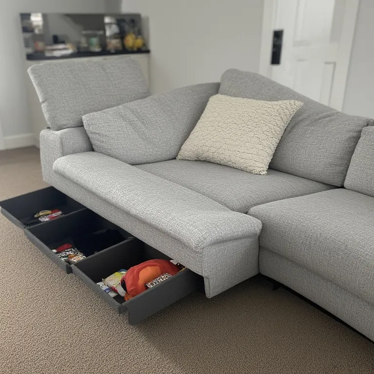 Compact Sectional Living Room