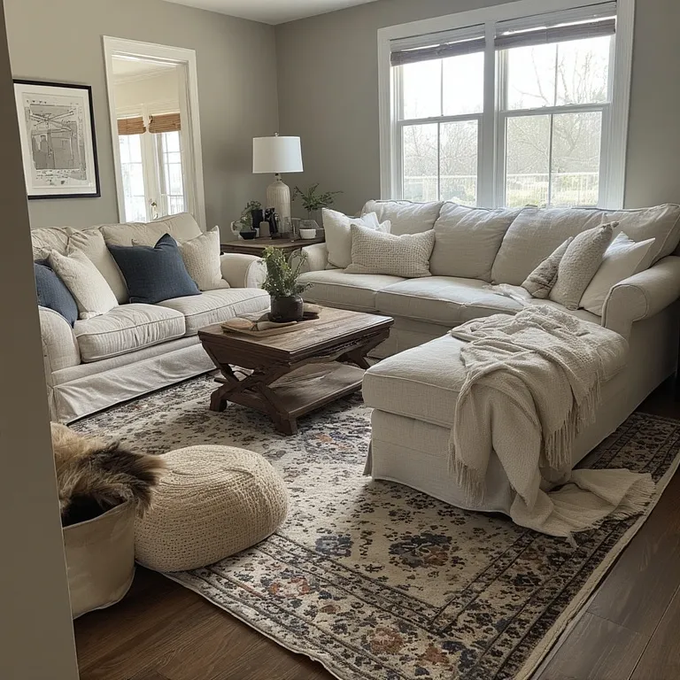 Compact Sectional Living Room