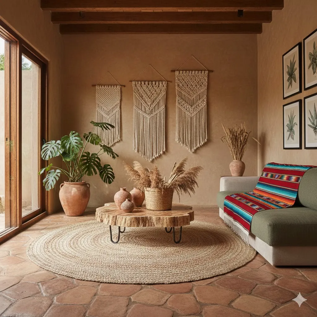 Style with Mexican Blankets