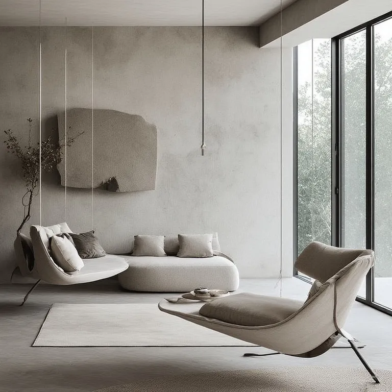 Floating Furniture Living Room