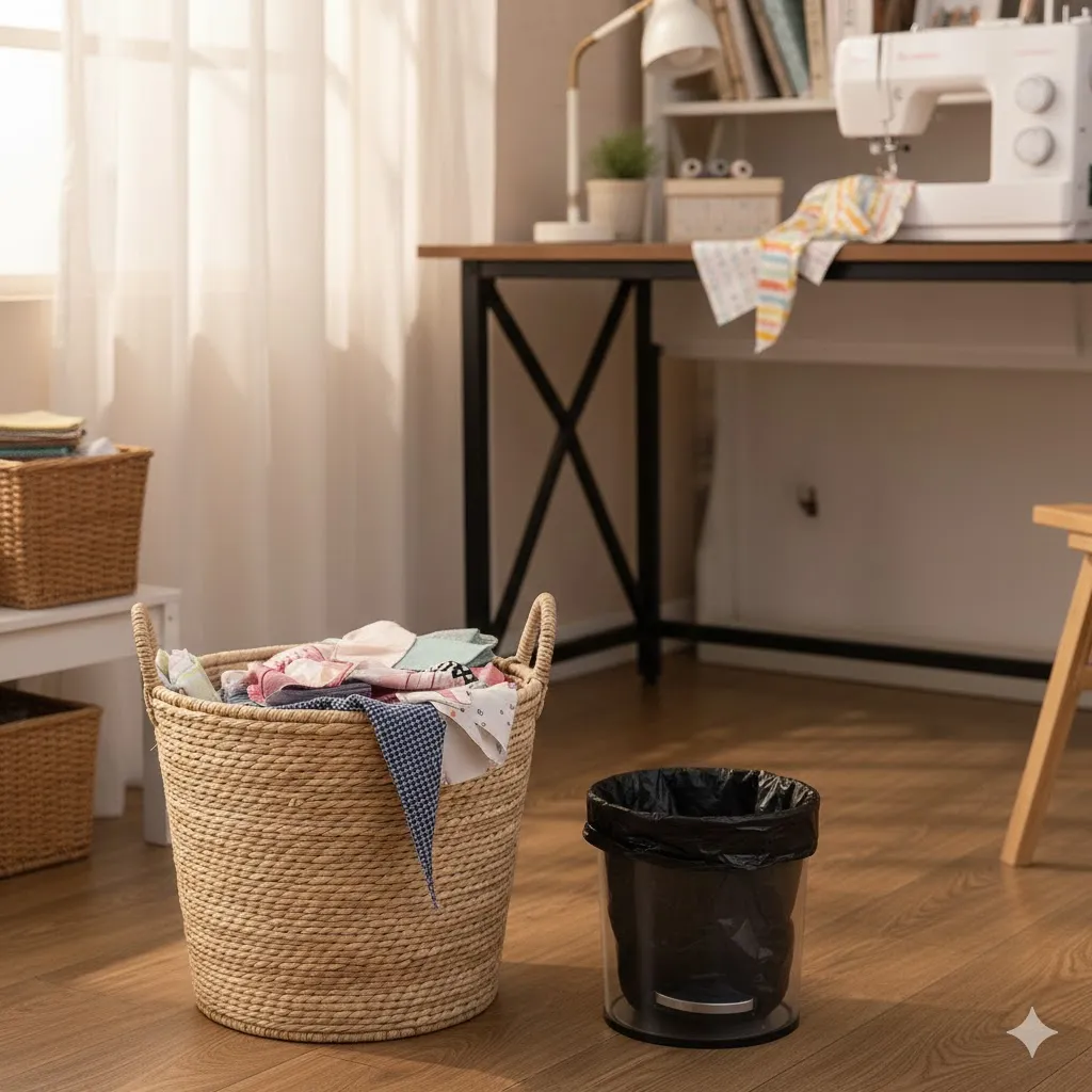 Trash Bin or Scrap Basket