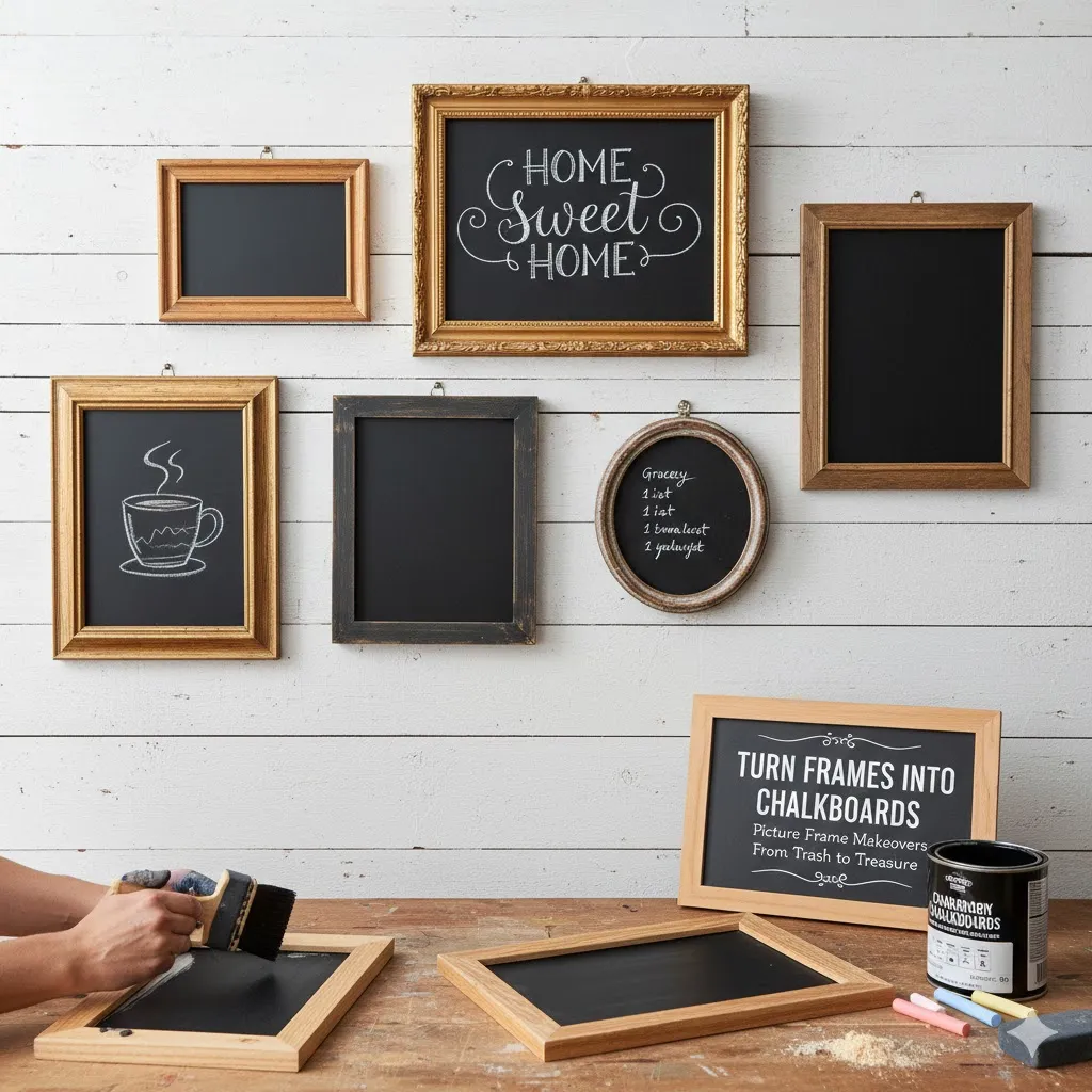 Turn Frames into Chalkboards