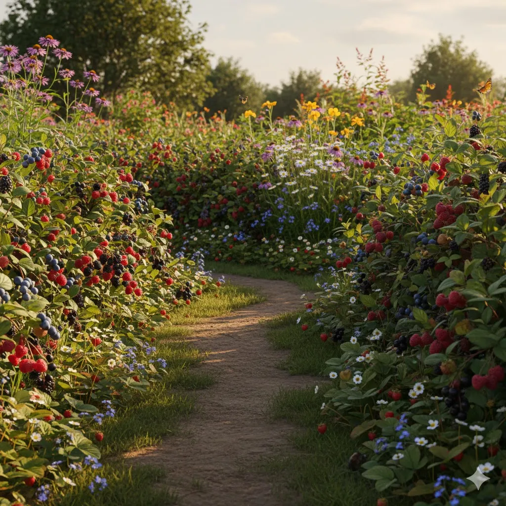 Use Berry Plants as Edible Borders