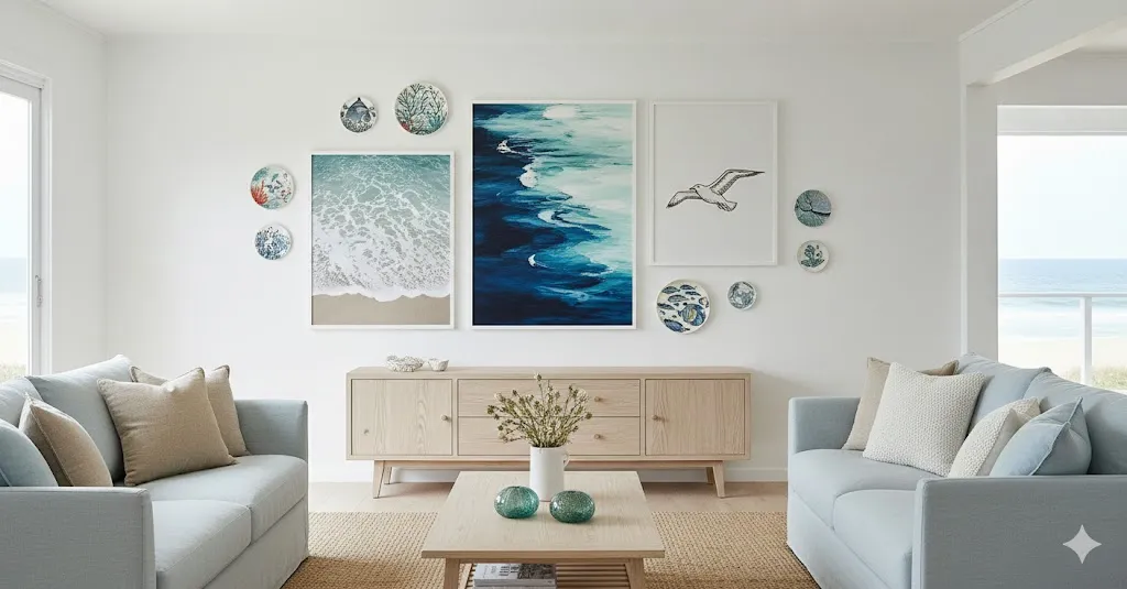 Use Ocean-Inspired Artwork