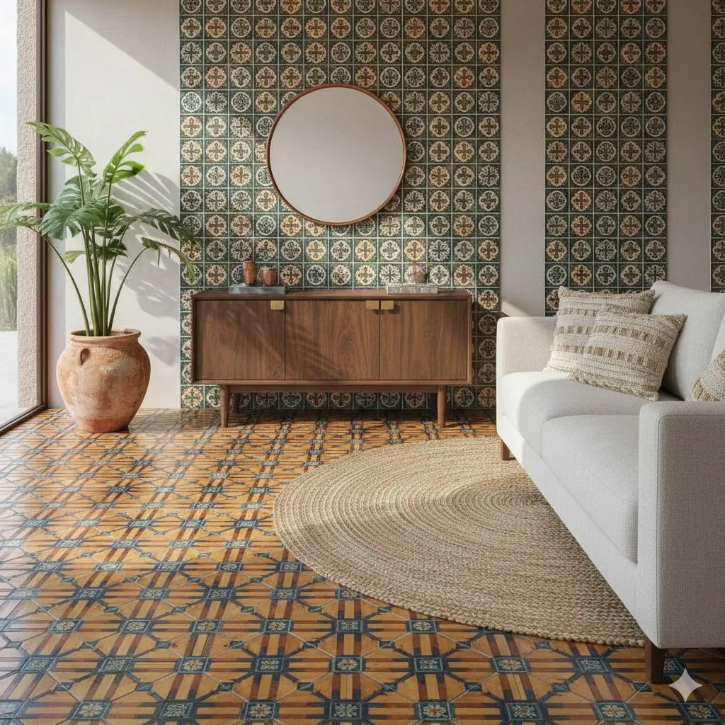 Use Patterned Tiles