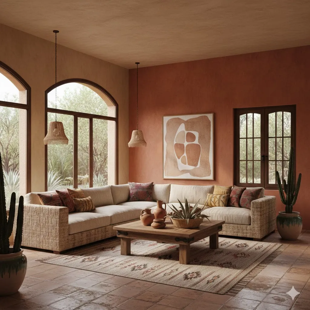 Use Warm, Earthy Wall Colors