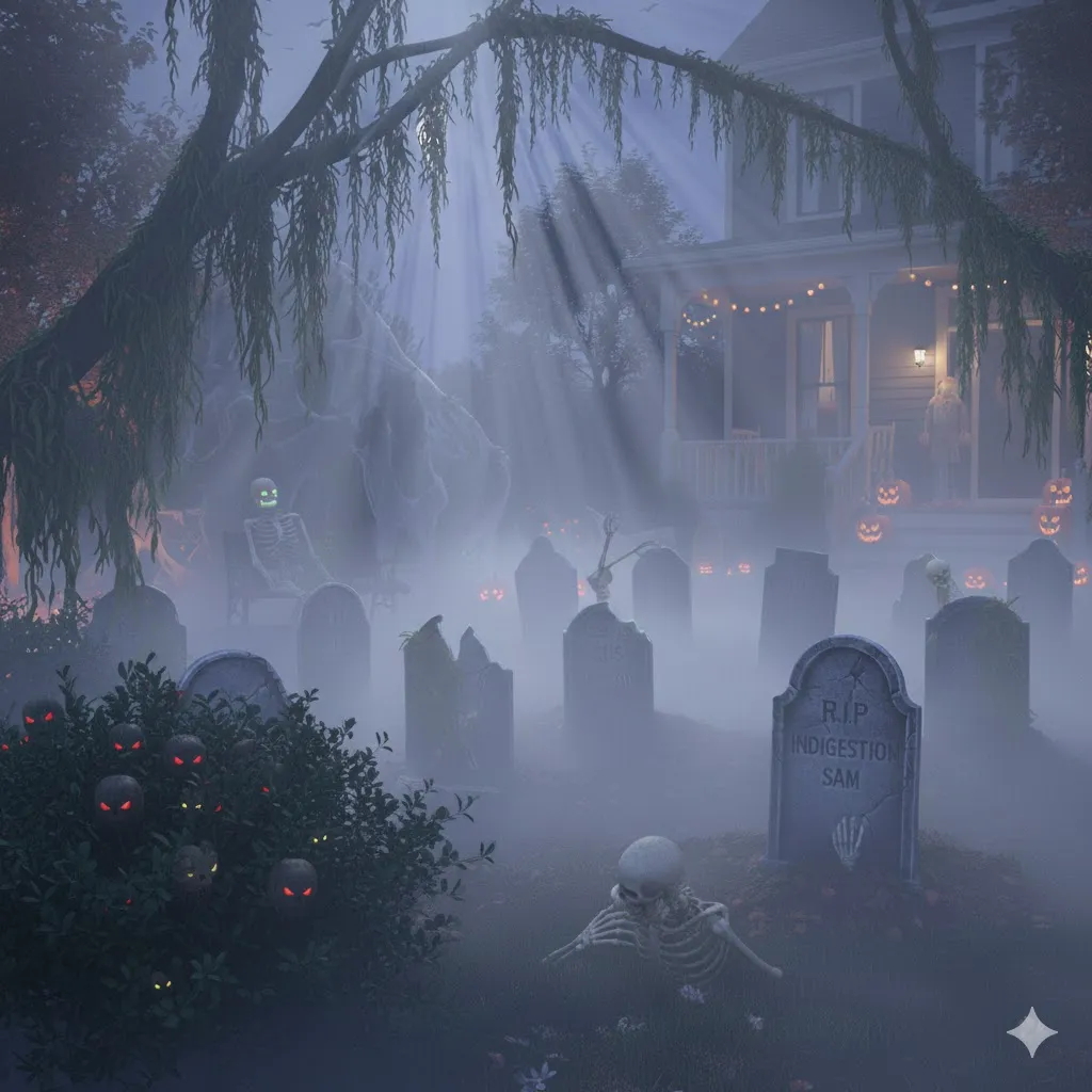 Add Glowing Eyes in the Bushes