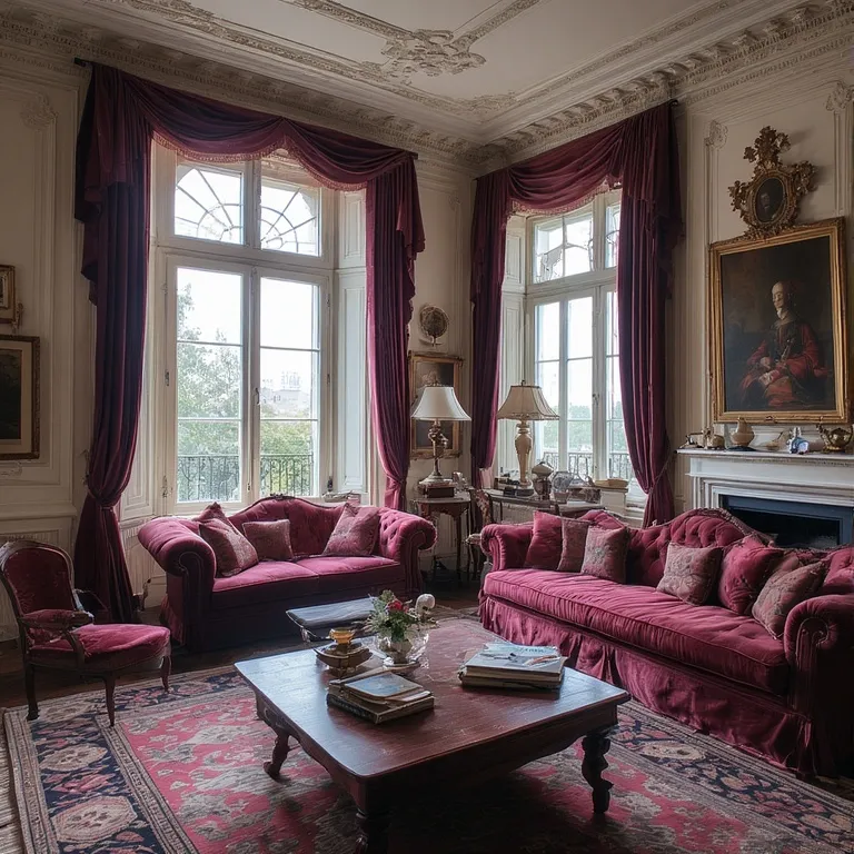 Royal Living Room Decor