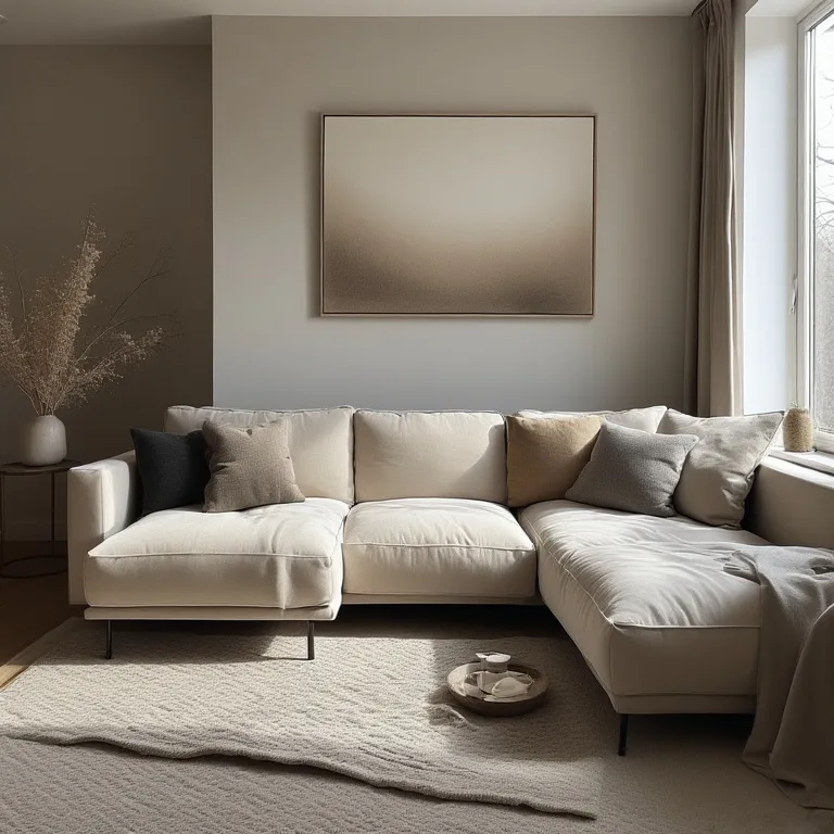 Sleek Modern Living Room