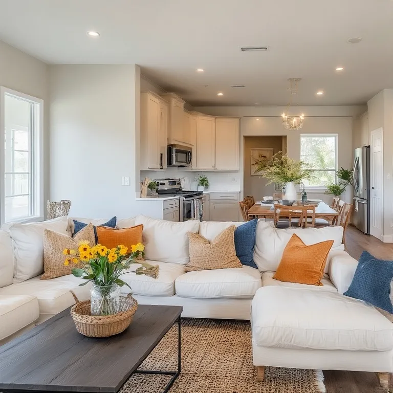 Sleek Modern Living Room
