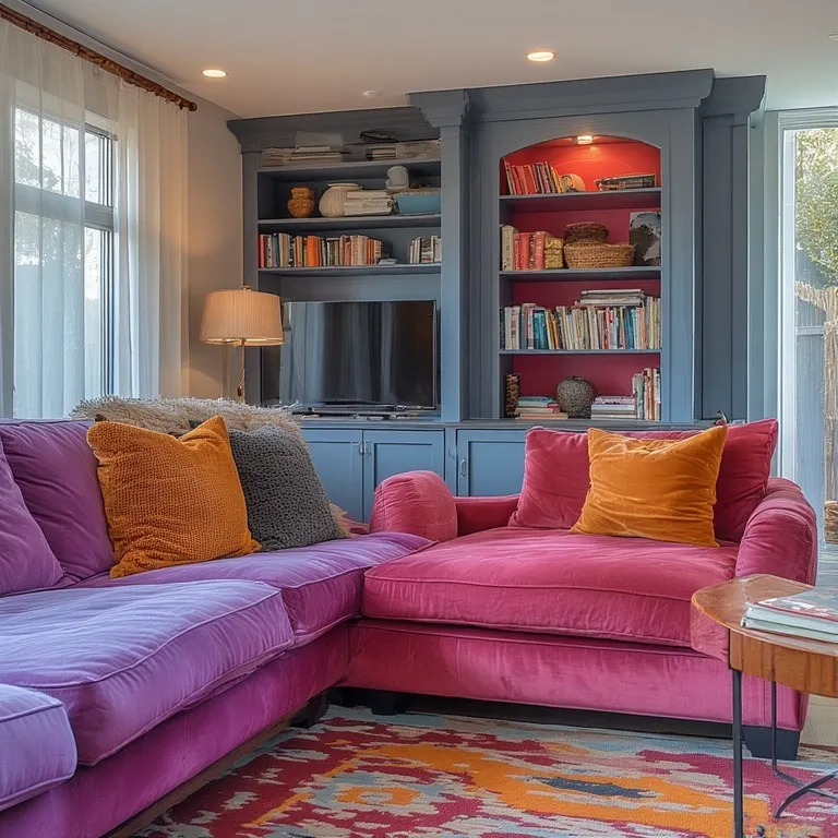 Sleek Modern Living Room
