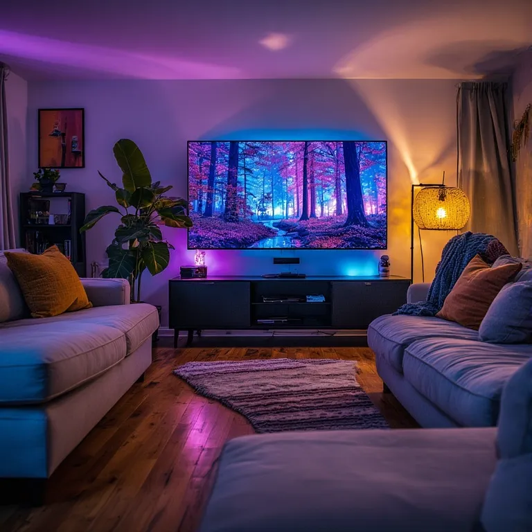 Sleek Modern Living Room