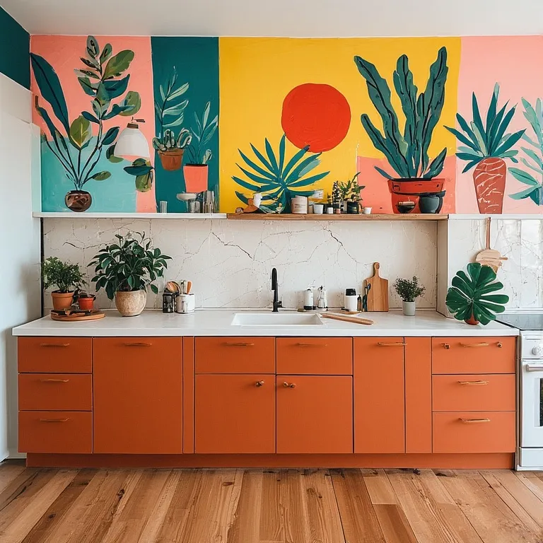 Artistic Kitchen Design